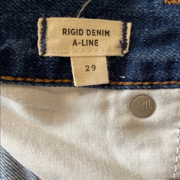 Madewell Embroidered Denim Mini Skirt - Picture 9 of 15